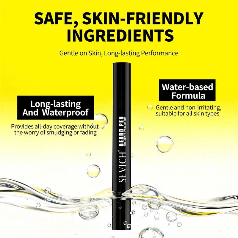 Sevich Waterproof Double-Ended Beard Filling Pen | 5ml