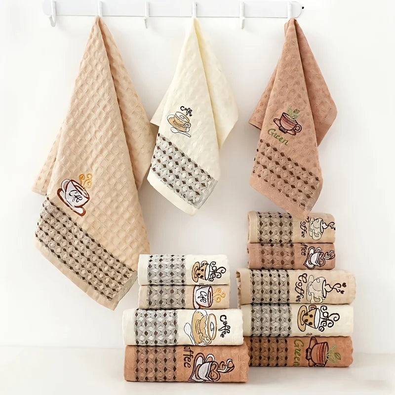 4-Pack Super Absorbent Reusable Kitchen Cleaning Towels