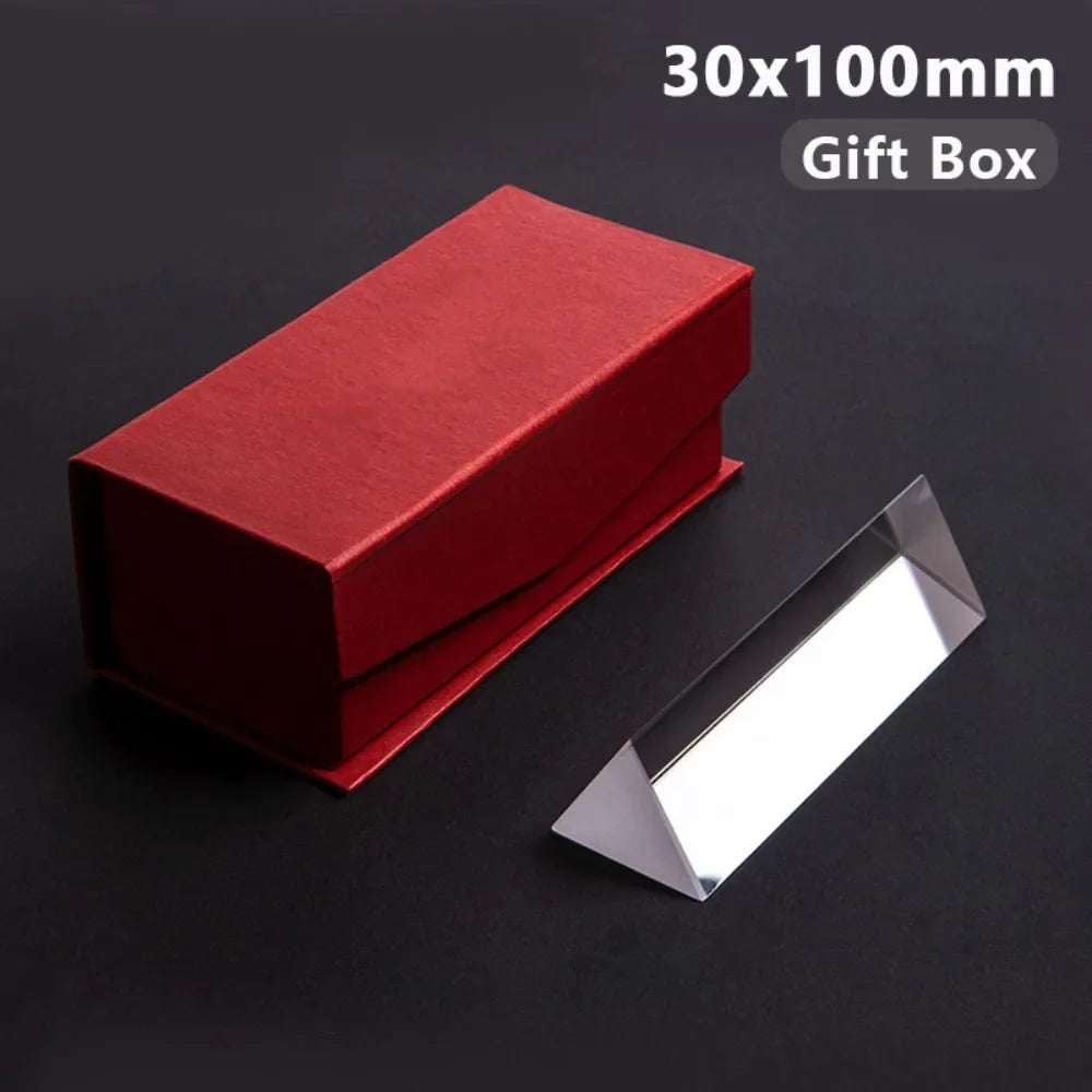 K9 Crystal Glass Triangular Prism – Rainbow Optics Tool