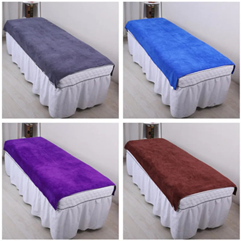 Large Microfiber Bath Towels – Salon & Massage Blanket