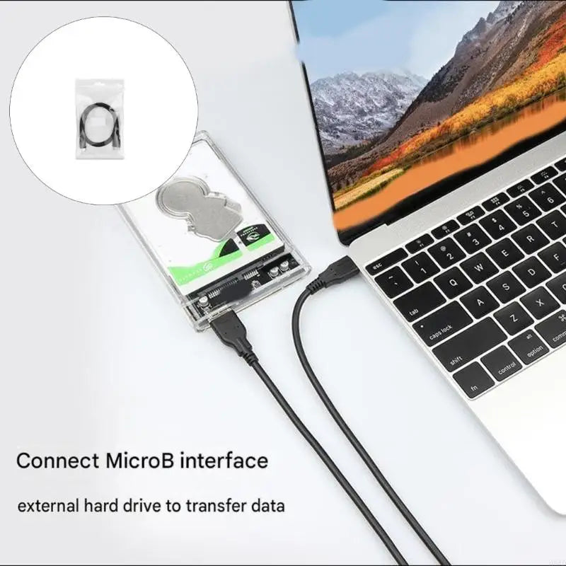 USB-C to Micro-B Hard Drive Cable | USB 3.0 Plug & Play