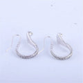 Cobra Snake Stud Earrings – Rhinestone Zinc Alloy Fashion Studs