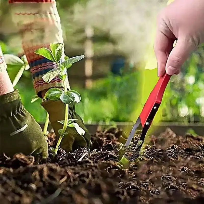 Garden Hand Loop Weeder – Ergonomic Manual Weeding Tool