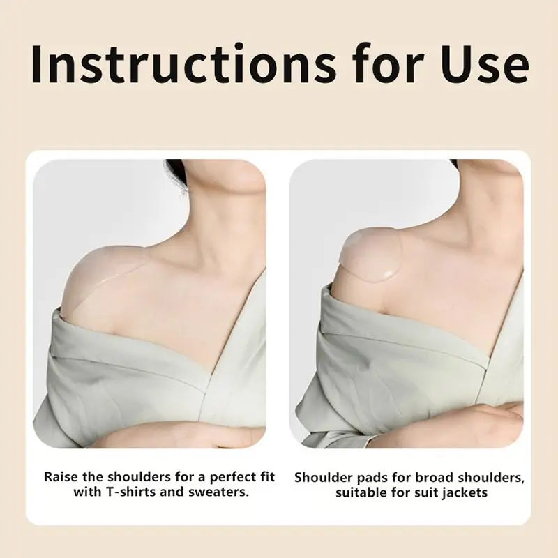 Enlarged Right Angle Silicone Shoulder Pads 8.5mm – Stage Wear