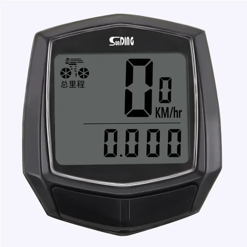 Wired Bicycle Computer Speedometer – Waterproof Cycling GPS