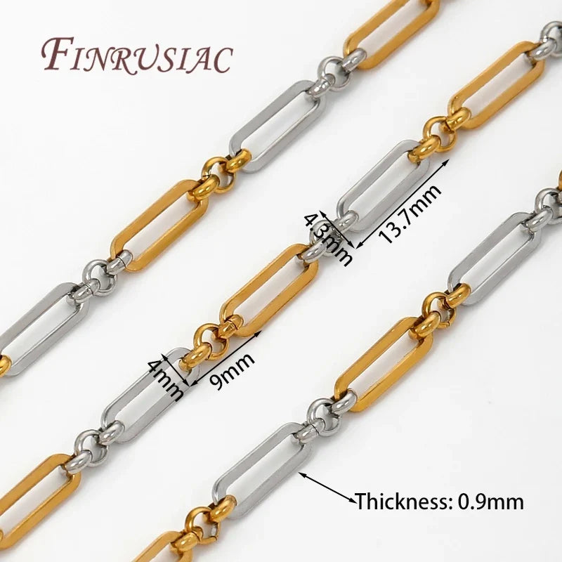 Gold-Plated Brass Chain – Cable Curb O Link | DIY Jewelry Making