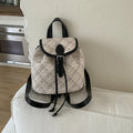 Women's Mini Plaid Backpack – Commuter, School & Travel Bag