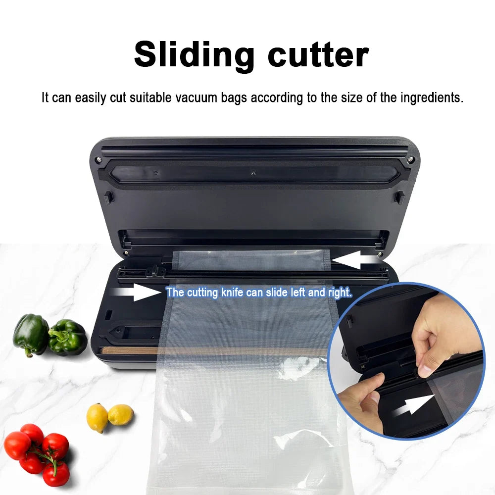 DUTRIEUX Vacuum Food Sealer Machine 85W – Automatic Sealing