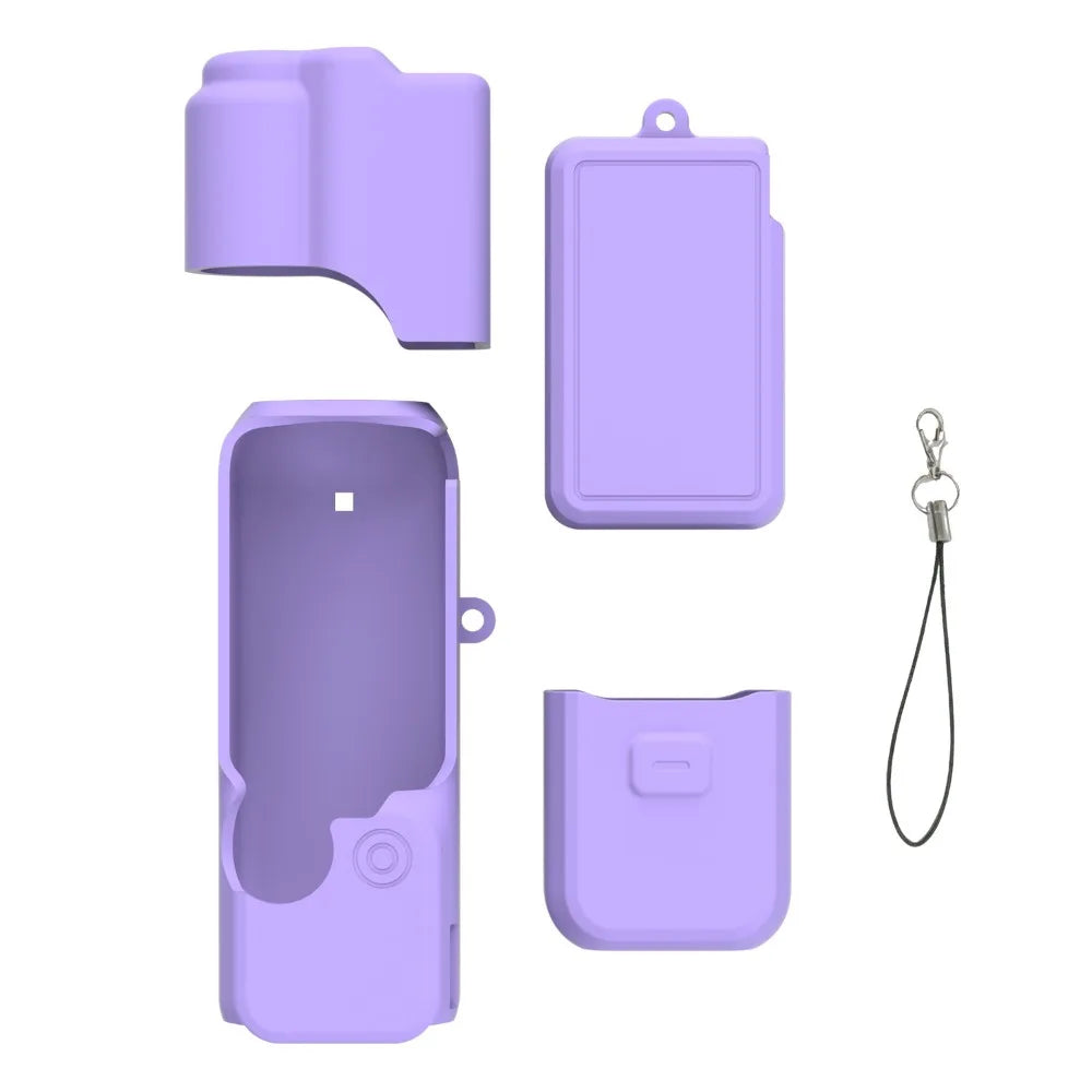Silicone Protective Case for DJI Osmo Pocket 4 – Lens Cover