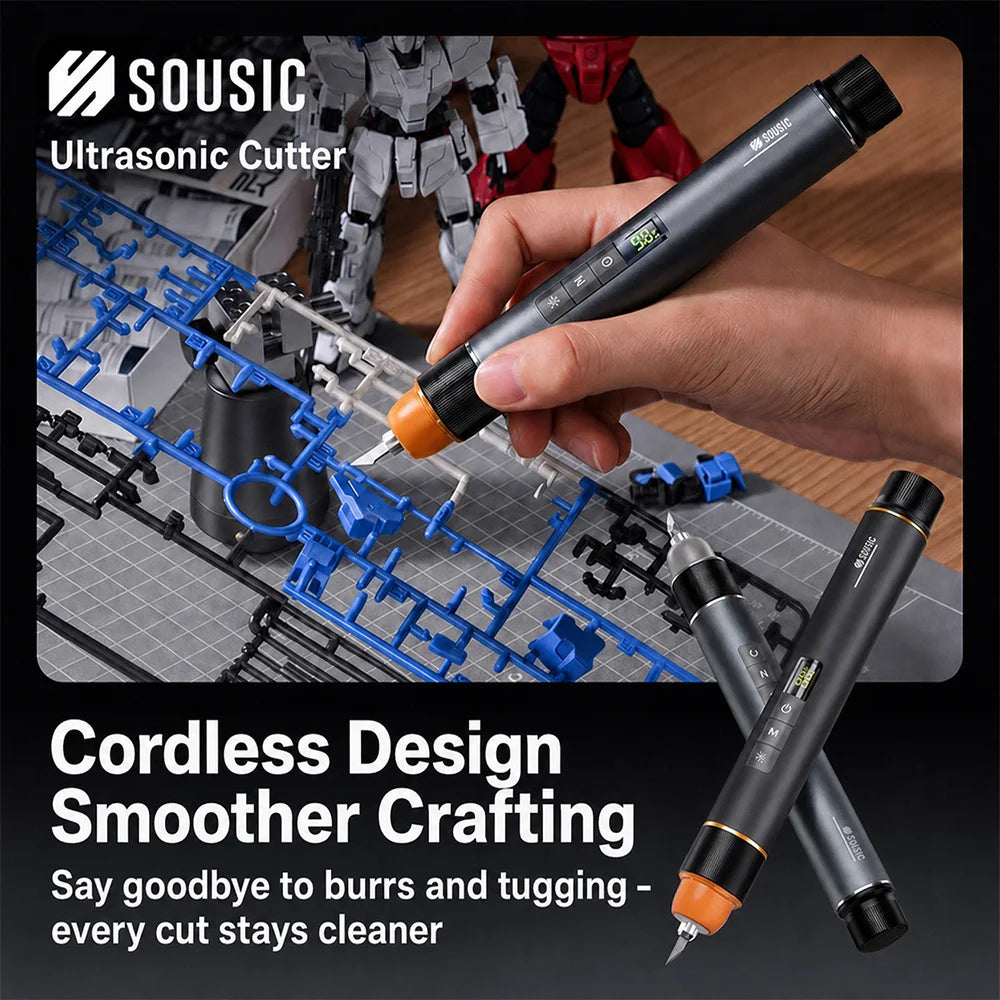Aideepen 45W Cordless Ultrasonic Cutter – 3D Print Engraving Tool