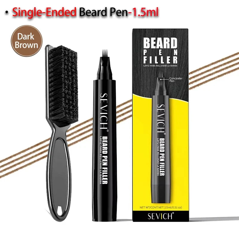 Sevich Waterproof Double-Ended Beard Filling Pen | 5ml