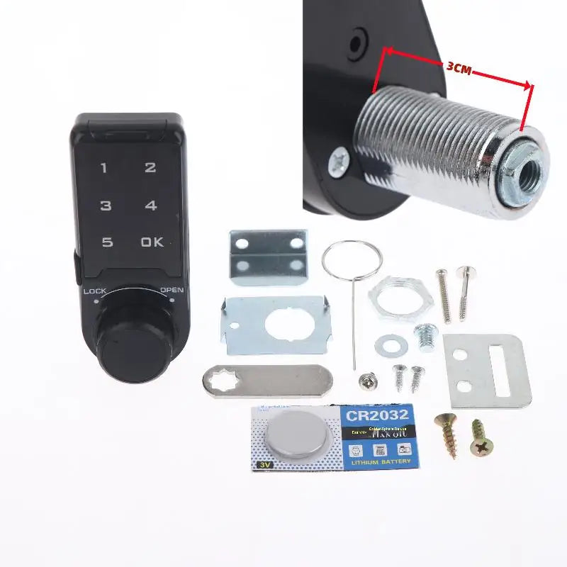 Touch Keypad RFID Digital Cabinet Lock | Password & Card