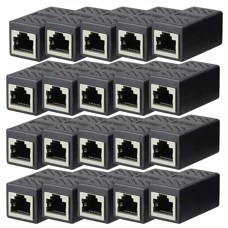 RJ45 Ethernet Coupler 1000Mbps – Cat6/Cat5e LAN Extender