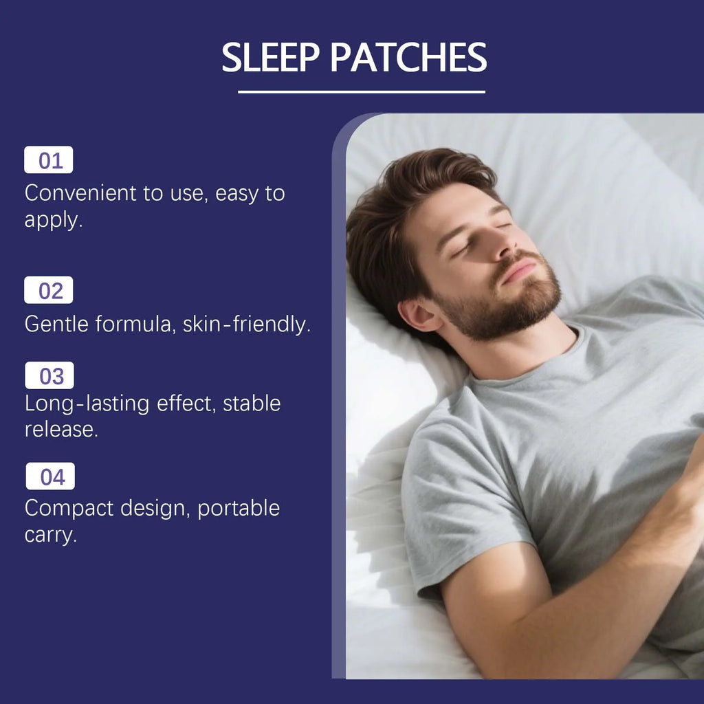 Sleep Patches – Skin-Friendly Overnight Rest & Relaxation Stickers