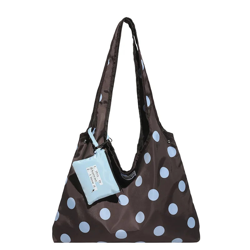 Polka Dot Double-Sided Crossbody Bag | Korean Shoulder Bag