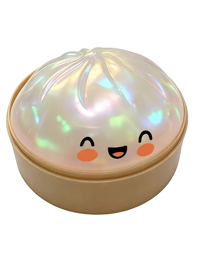 Steamer Bun Squishy Slow Rising Squeeze Toy | Desk Ornament