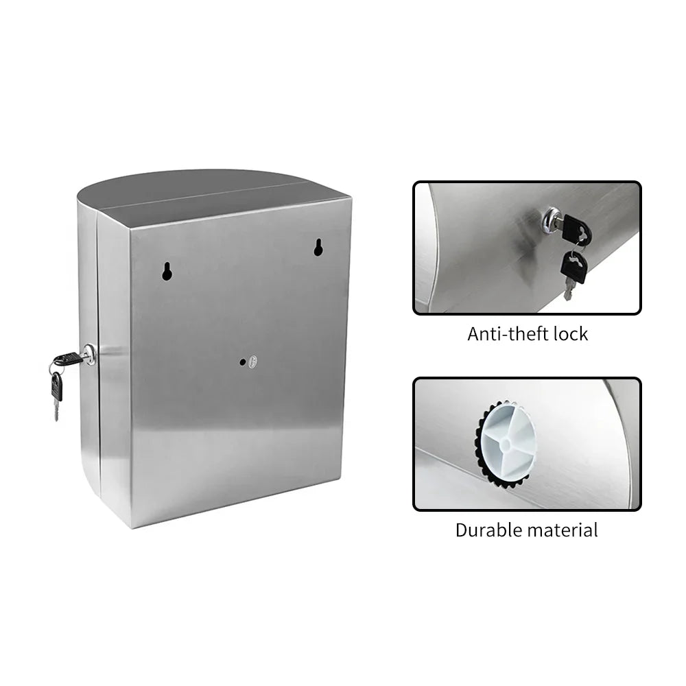 Wall-Mounted No-Touch Wet Towel Dispenser | Gym Wipes