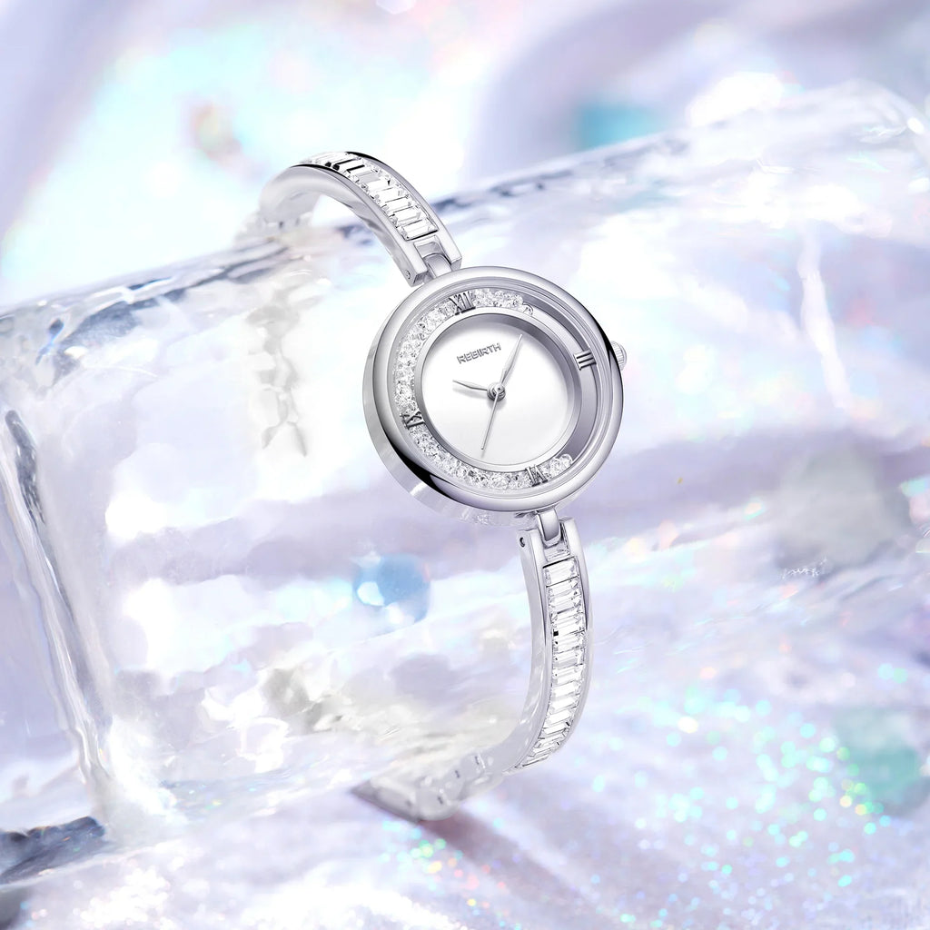 REBIRTH Quartz Watch – Elegant Stainless Steel, Water Resistant