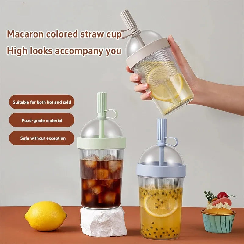 17oz Reusable Coffee Tumbler with Lid & Straw | Nixie Travel Mug