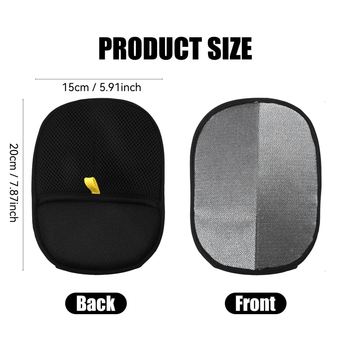 Reusable Pet Hair Removal Gloves – Double-Sided Grooming