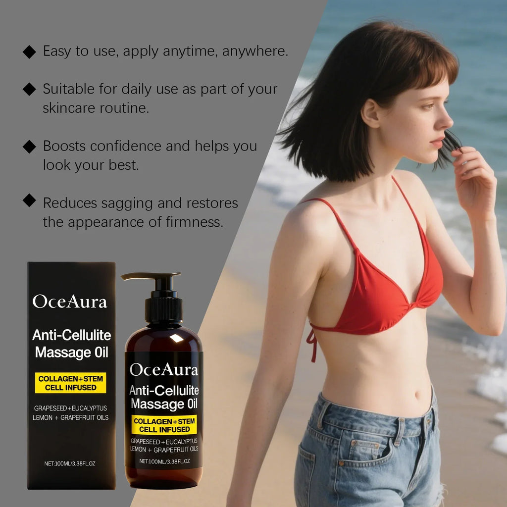 OceAura Orange Peel Body Oil – Nourishing & Moisturizing 100ml