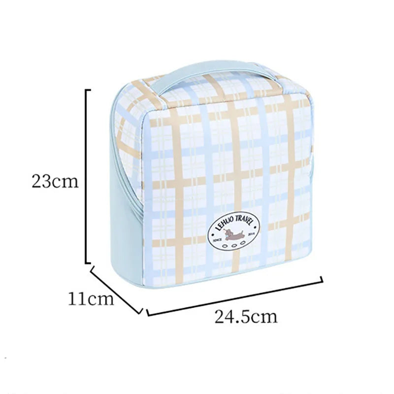 Standing Makeup Brush Bag – Large Capacity Travel Organizer