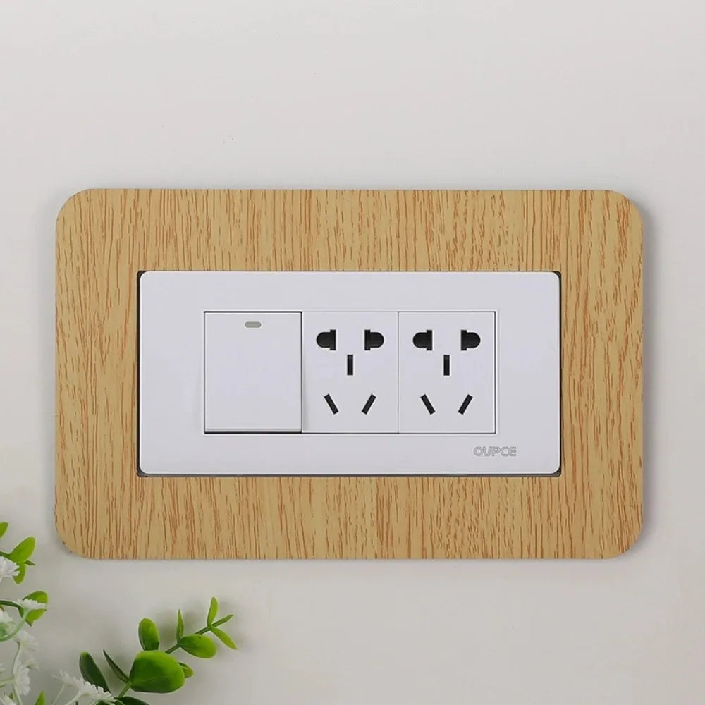 Light Switch Protective Cover – Dustproof No-Drill Wall Panel
