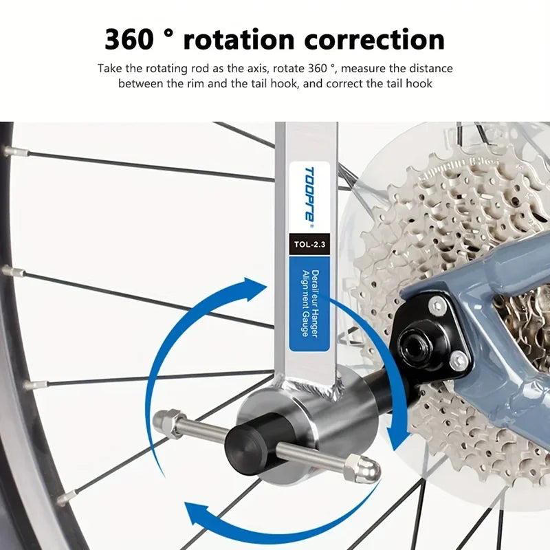 TOOPRE Bike Derailleur Hanger Alignment Tool | Repair Kit