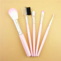 MicroJoy 5-Piece Makeup Brush Set – Eye Shadow, Blush & Powder
