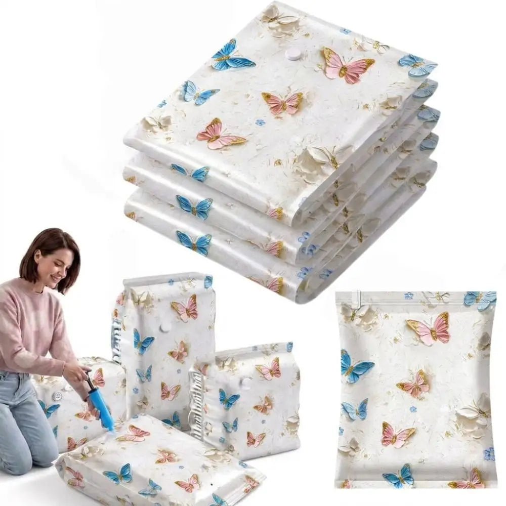 Thickened Vacuum Storage Bags – Reusable Space-Saving Bags
