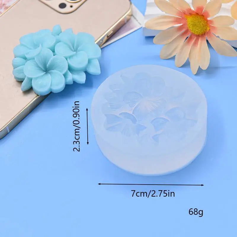 3D Carnation Flower Silicone Mold – Fondant, Chocolate & Cake