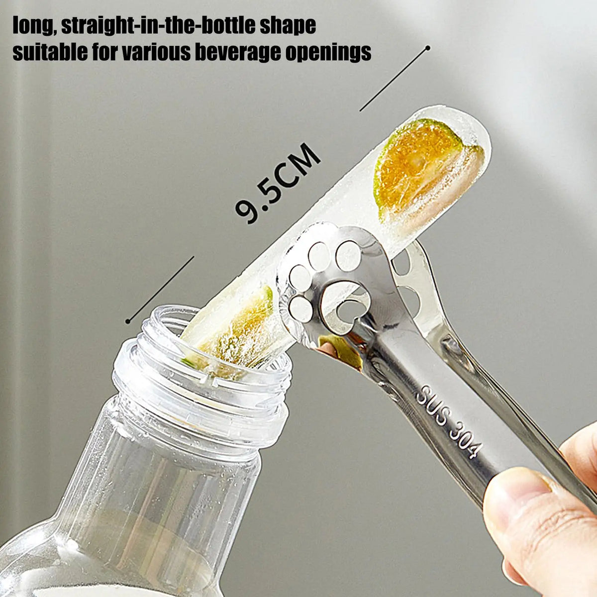 Silicone Ice Stick Tray Mold for Cocktails, Whisky & Bottles