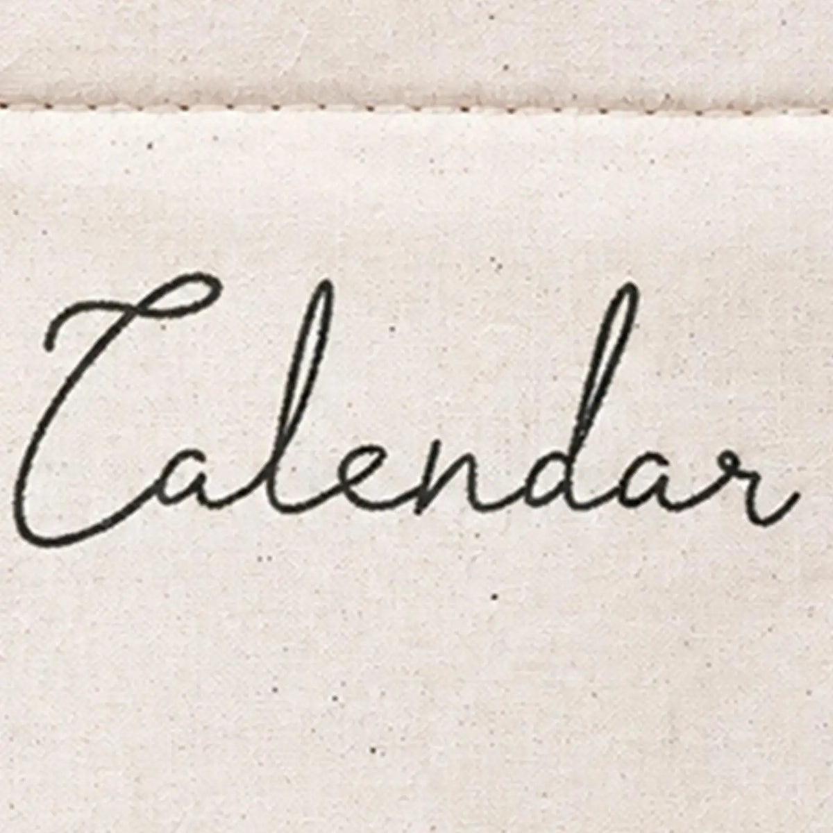 2027 Canvas Wall Calendar – Wabi Sabi Monthly Planner