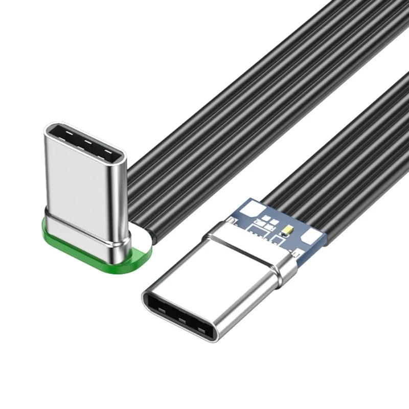 Thin Flat USB-C Cable 20W Fast Charge 480Mbps | 8 Lengths