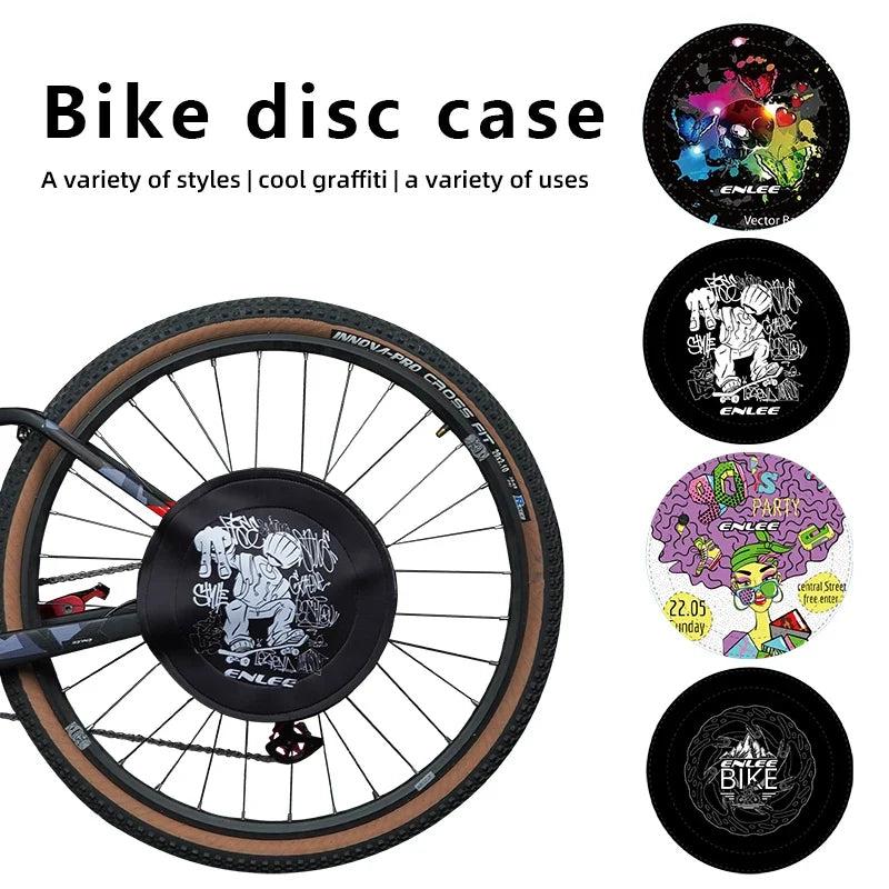Enlee Bike Disc Brake Rotor Cover – MTB & Road Bicycle