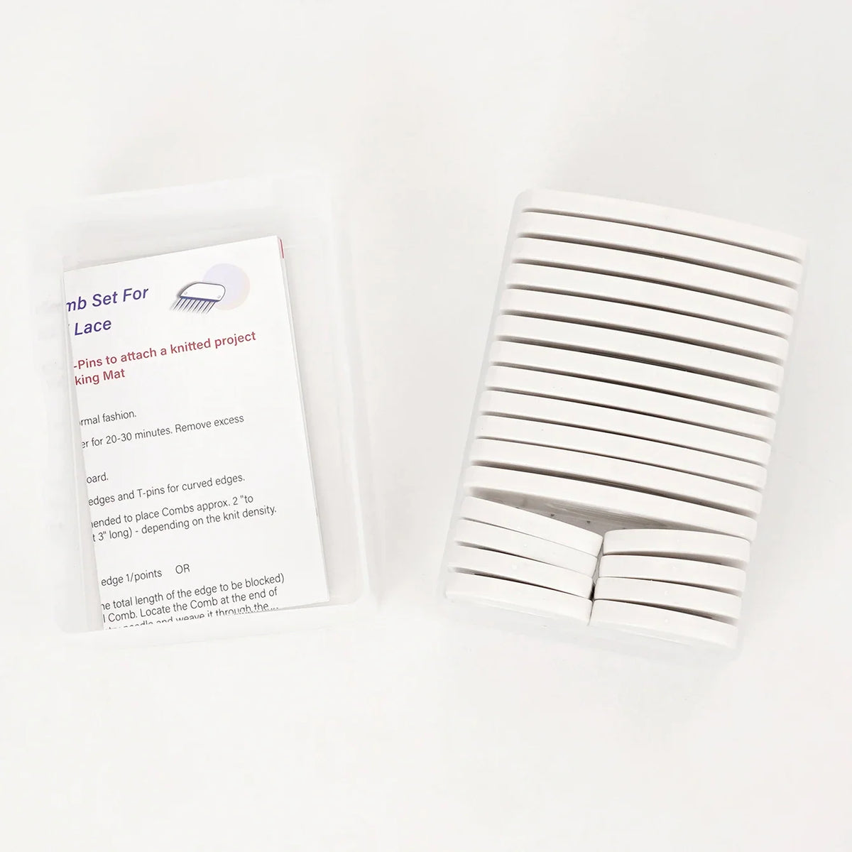 Knitting Shaping Needle – Shawl & Sweater Positioning Tool