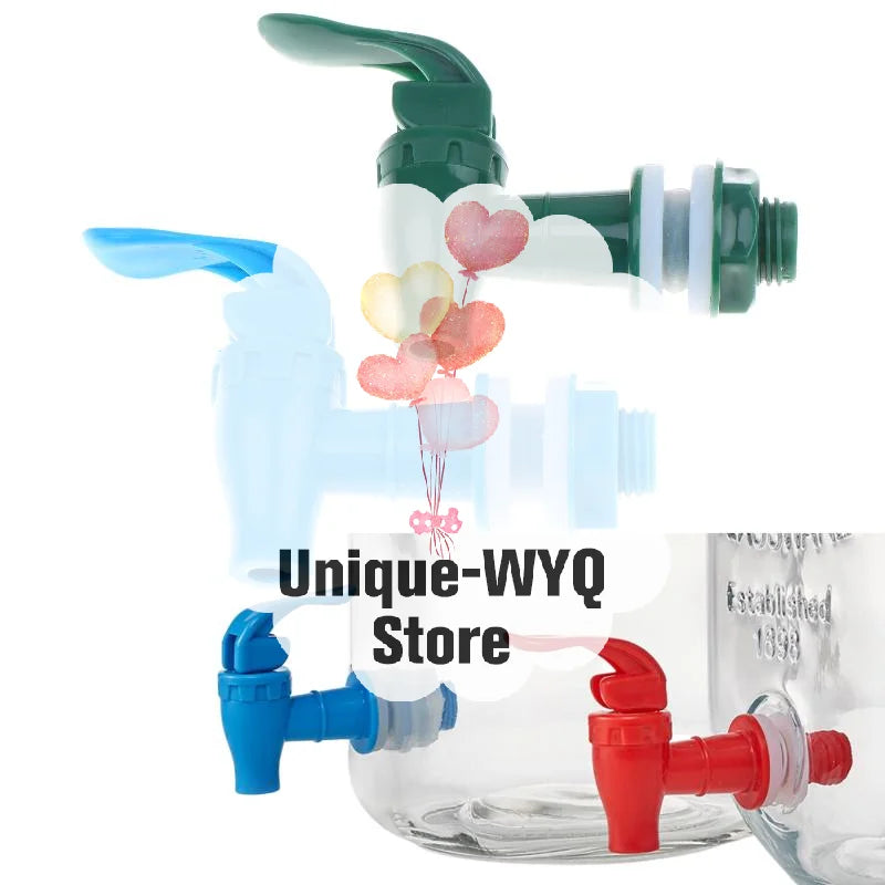 Leak-Proof Beverage Dispenser Spigot Faucet 17mm PP Filter Tap