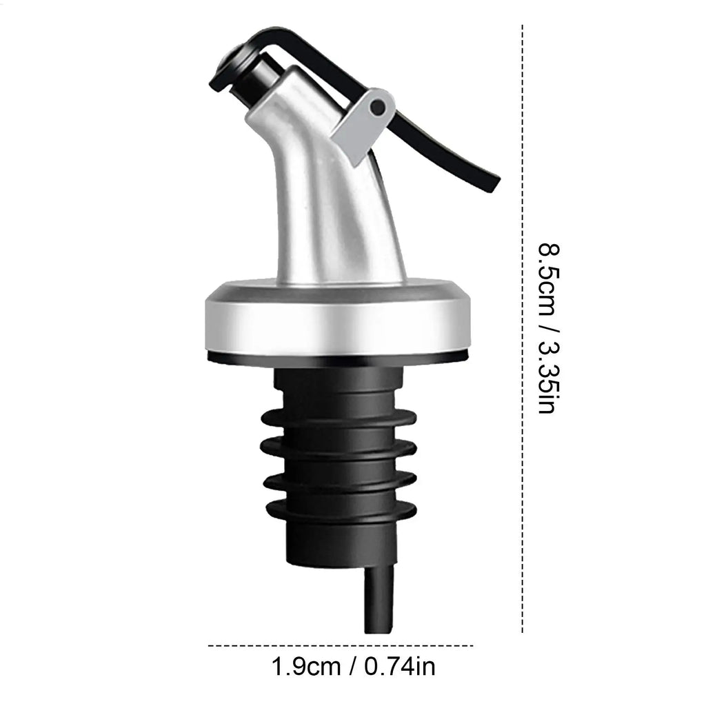 Olive Oil Pourer Spout – Press-Type Bottle Dispenser Cap