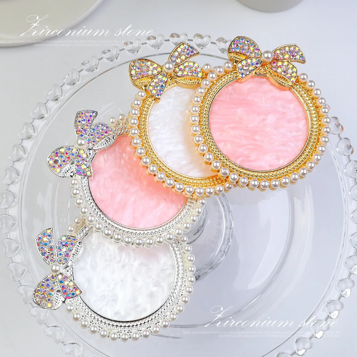 Resin Art Nail Gel Color Palette & Makeup Display Board