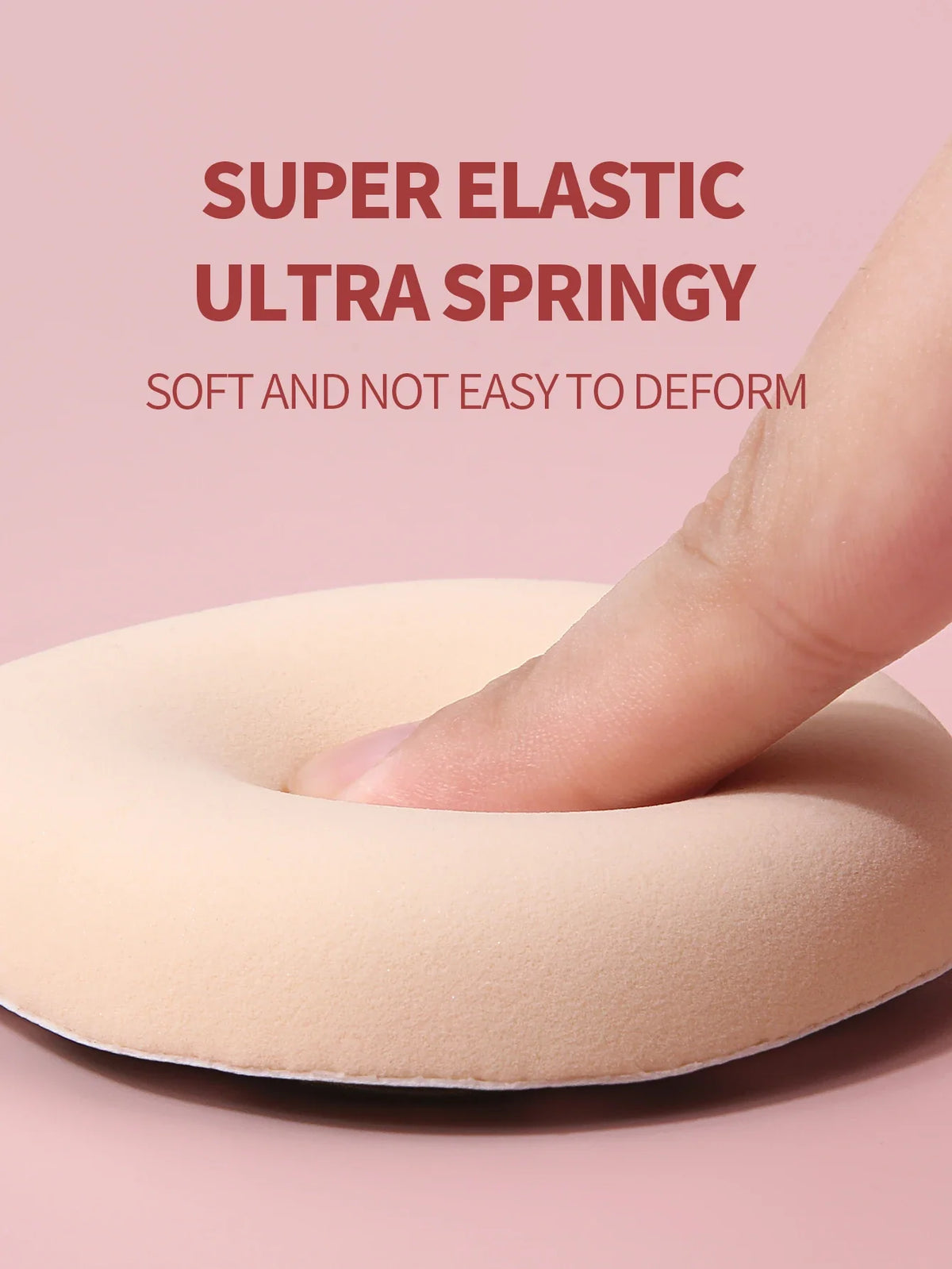 Super Thick Makeup Sponge Puffs – Foundation & Concealer 1/4Pc