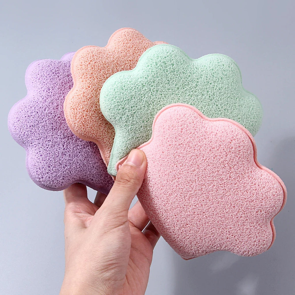 Cat Paw Face Cleansing Sponge – Makeup Remover & Exfoliator