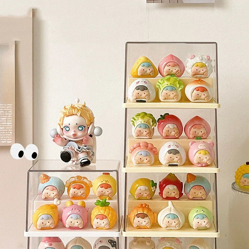 Stackable Acrylic Display Case for Mini Figures & Collectibles