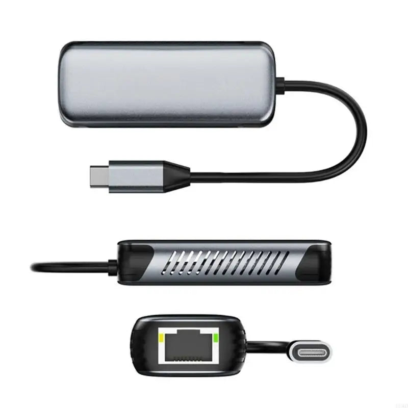 USB-C to RJ45 Ethernet Adapter 5Gbps Aluminum | Plug & Play