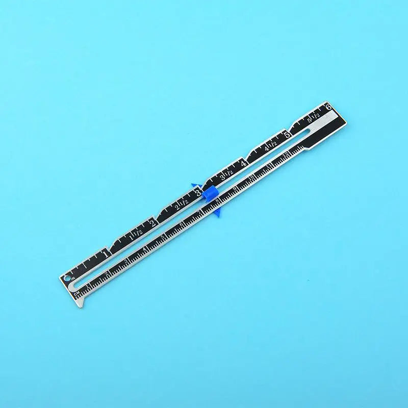 Metal Sliding Gauge 15cm | Sewing & Quilting Measuring Tool