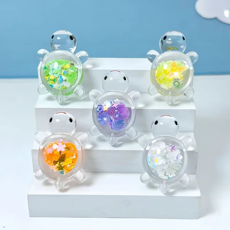 Mini Luminous Turtle Party Favors Glow Desk Toys 10-50pcs