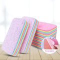 12-Layer PVA Rainbow Sponge Cloth – Absorbent Kitchen Scrubber