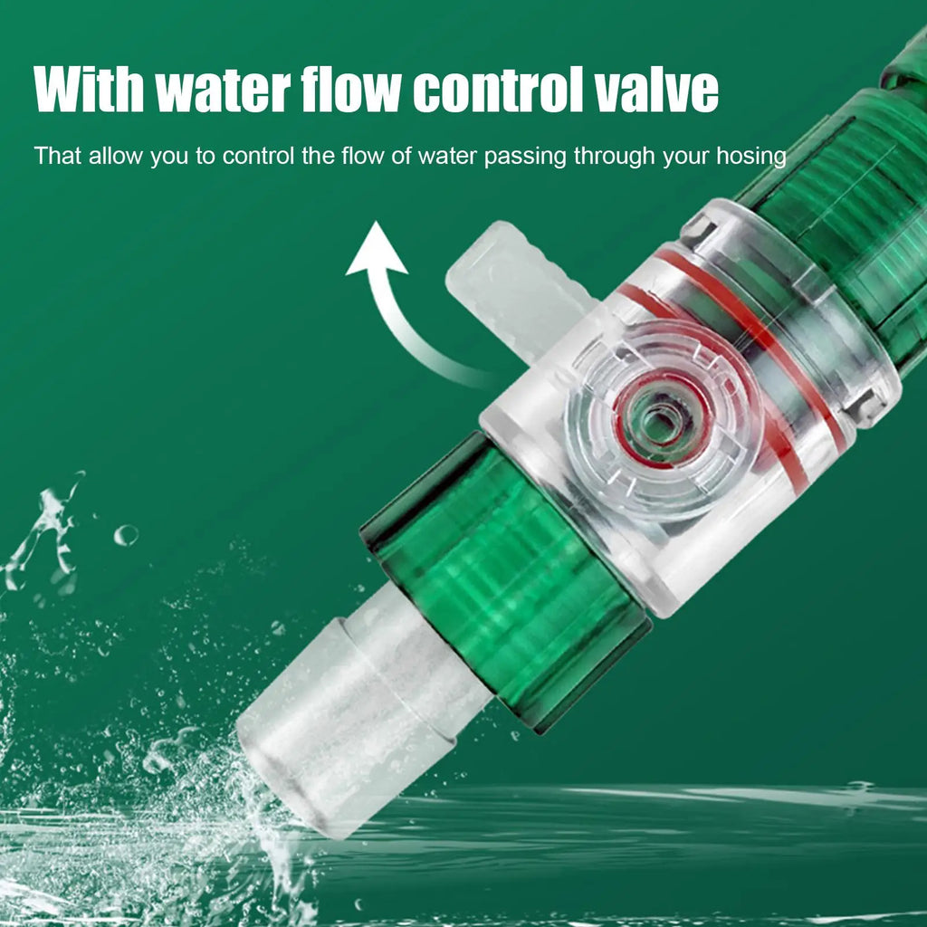 12/16mm Aquarium Water Control Valve Hose Quick Connector