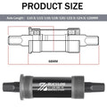 BUCKLOS Square Taper Bottom Bracket BB68 MTB Road E-Bike BSA