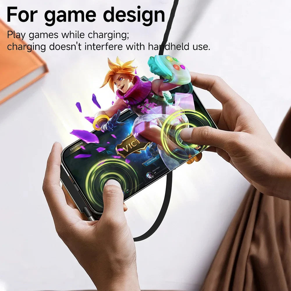 2-in-1 USB-C Cable & Phone Stand 240W Fast Charging | Nixie