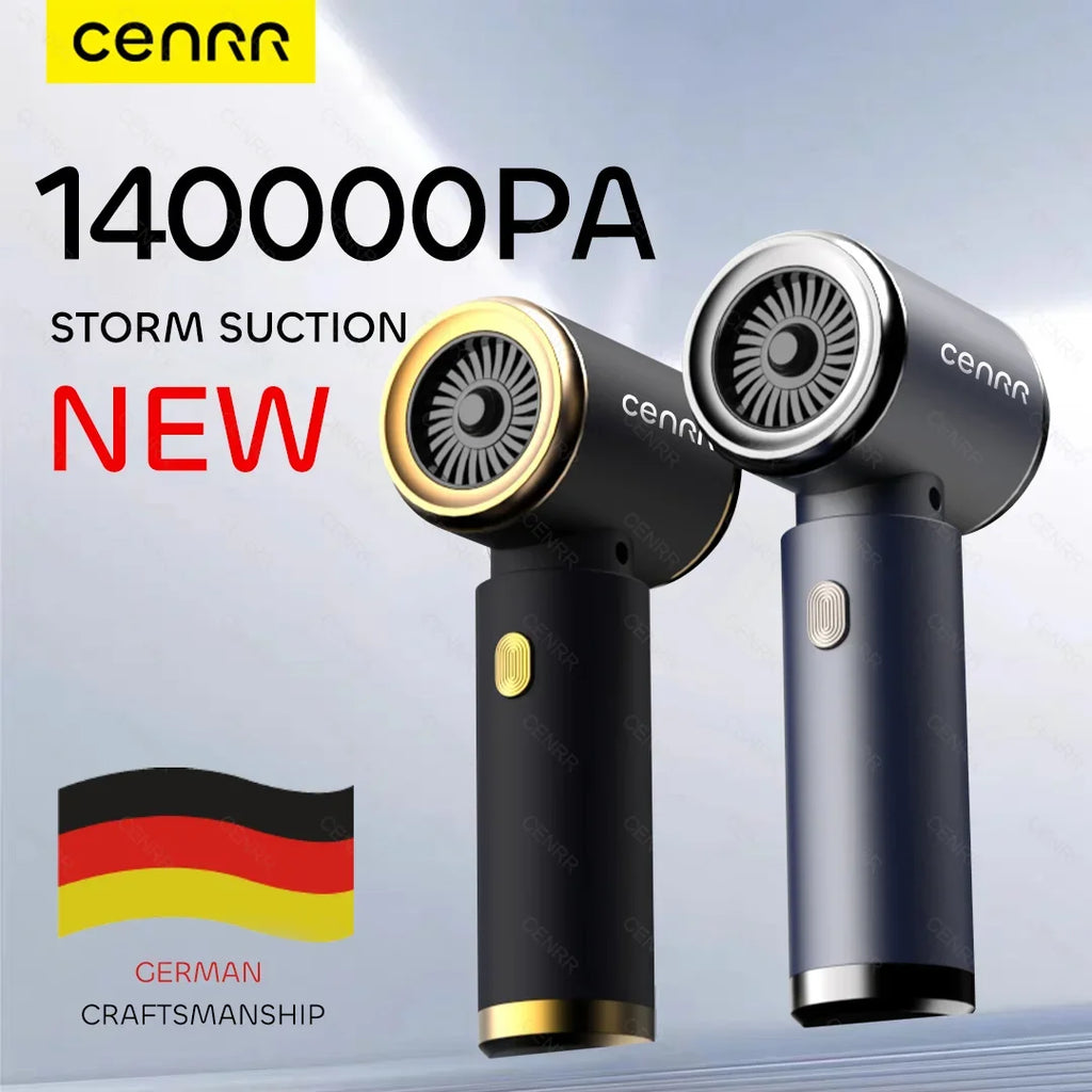 CENRR Wireless Handheld Car Vacuum Cleaner & Blower Kit